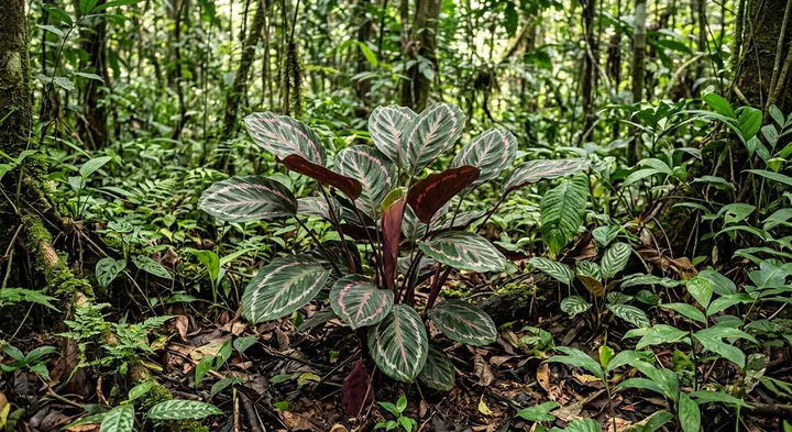 Prayer Plant (Goeppertia roseopicta)