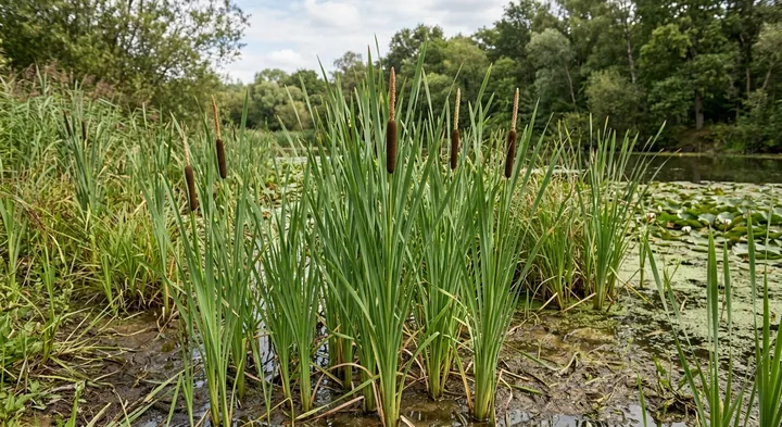 Lyons Cattail (Typha lugdunensis)