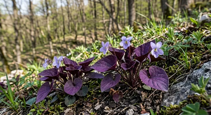 Danube violet (Viola danubialis)