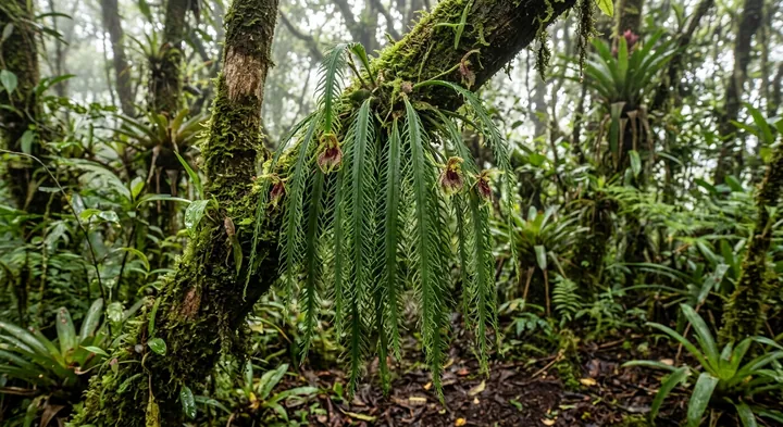 Ruffled Fan Plant (Monachanthus fimbriatus)