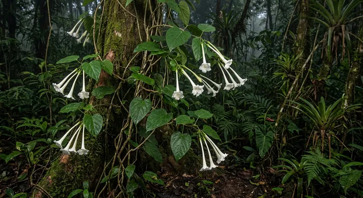 Night Blooming Tanaecium (Tanaecium nocturnum)