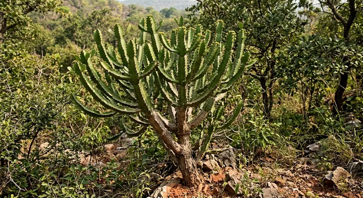 Whorled Spurge (Euphorbia antiquorum)