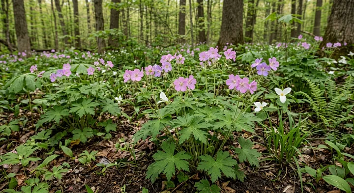 Wild Geranium (Geranium maculatum)