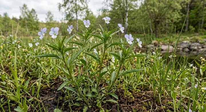 Mountain Violet (Viola montana var. elatior)