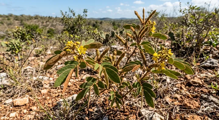 One-flowered Cassia (Cassia monantha)
