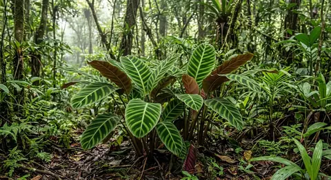 Calathea zebrina (Calathea zebrina)