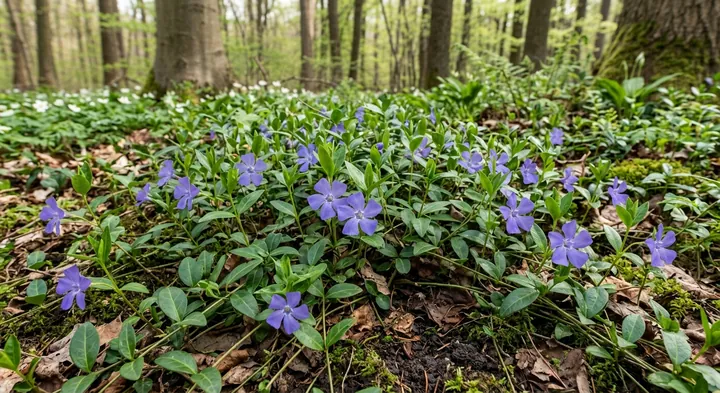 Lesser Periwinkle (Vinca minor)