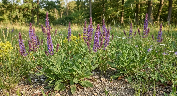 Woodland Sage (Salvia nemorosa)