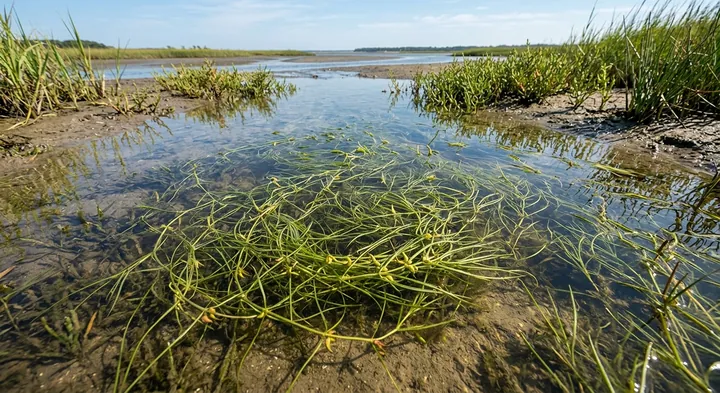 Horned Pondweed (Zannichellia palustris subsp. major)