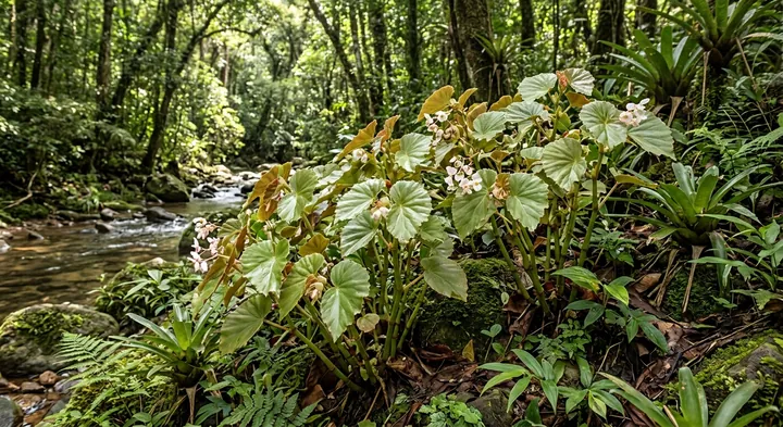 Hairy Begonia (Begonia cucullata)
