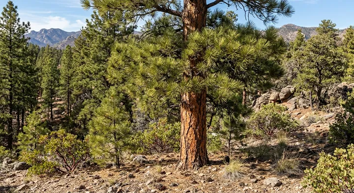 Ponderosa Pine (Pinus ponderosa var. brachyptera)