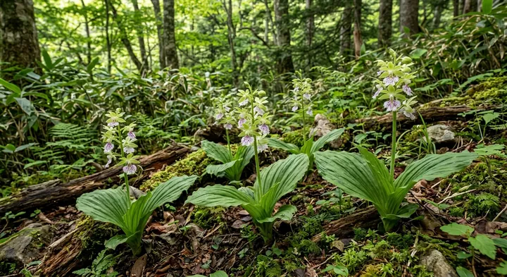 Calanthe Orchid (Calanthe alpina)