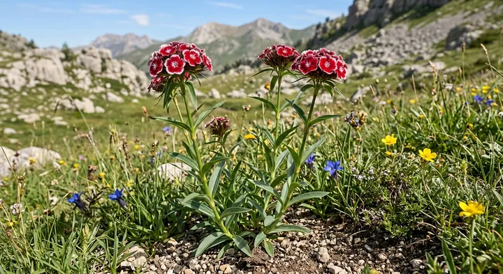 Sweet William (Dianthus barbatus)