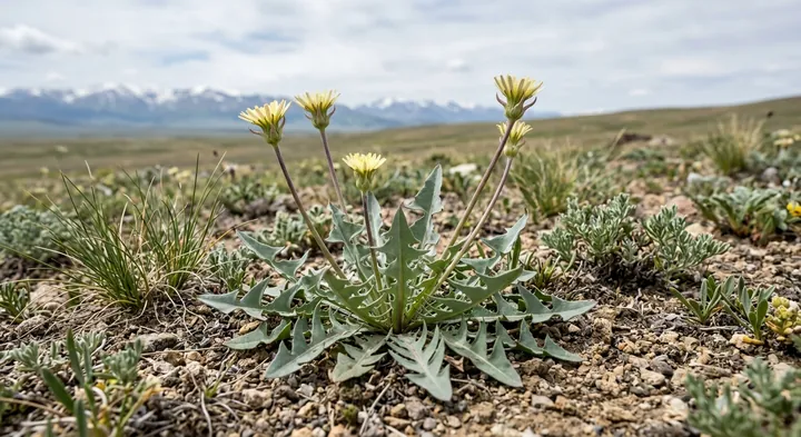 Dandelion (Taraxacum bicorne)