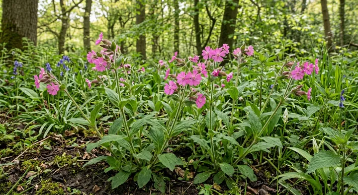 Red Campion (Silene dioica)