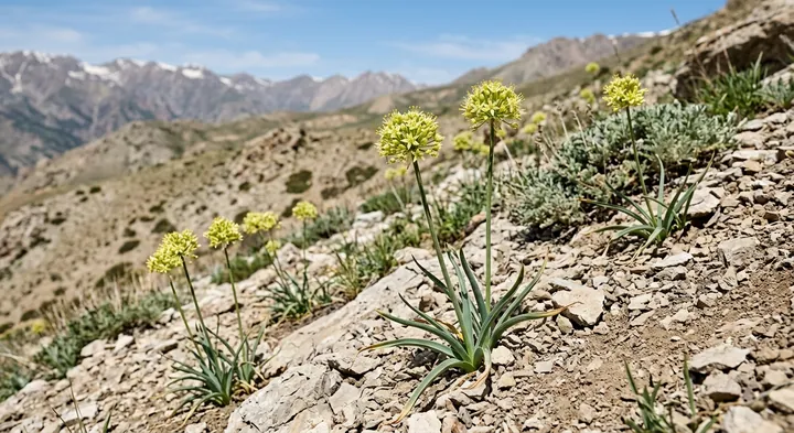 Allium lutescens (Allium lutescens)