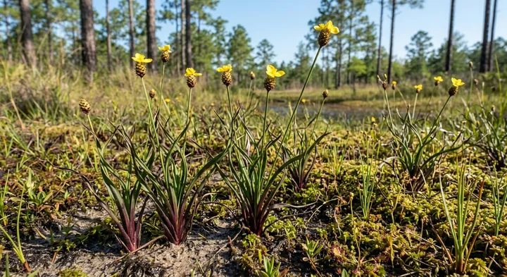 Florida Yellow-eyed Grass (Xyris floridana)