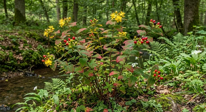 Tutsan (Hypericum androsaemum)