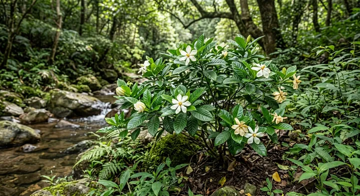 Gardenia Bush (Gardenia augusta)