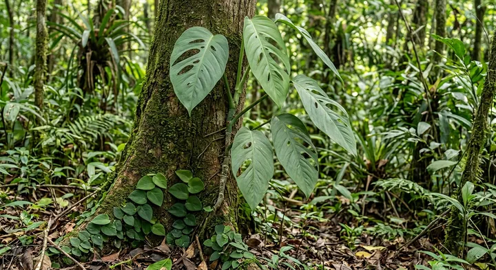 Shingle Plant (Monstera acuminata)