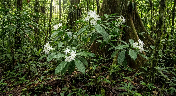 Panamanian jasmine (Tabernaemontana panamensis)