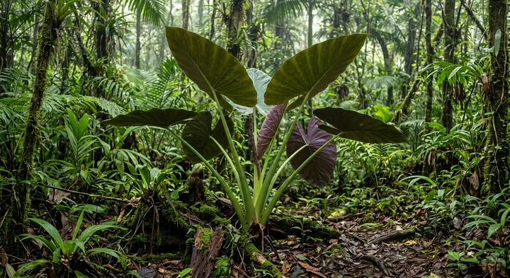 Uhink's Alocasia (Alocasia uhinkii)