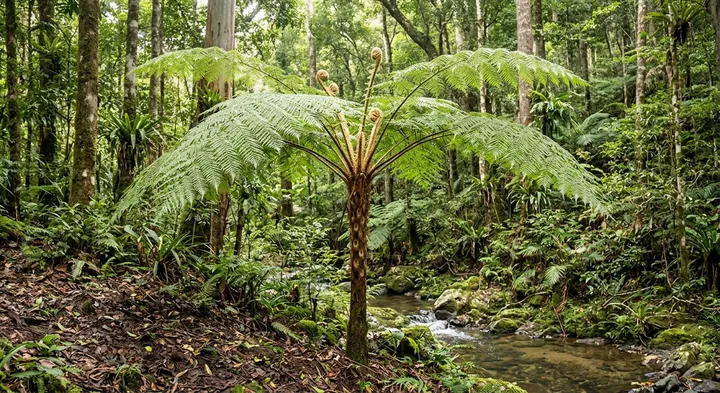 Cooper's Tree Fern (Sphaeropteris cooperi)