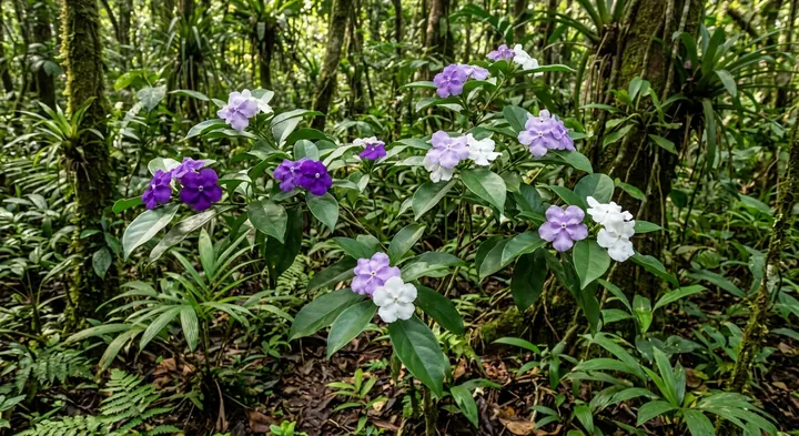 Amazon brunfelsia (Brunfelsia amazonica)