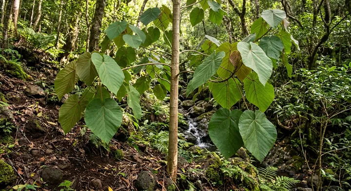 Mauritian Macaranga (Macaranga mauritiana)