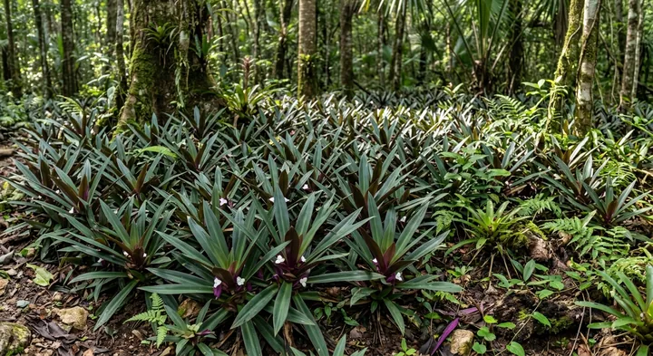 Moses In The Cradle (Tradescantia spathacea)