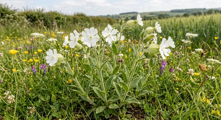 White Campion (Silene latifolia subsp. alba)