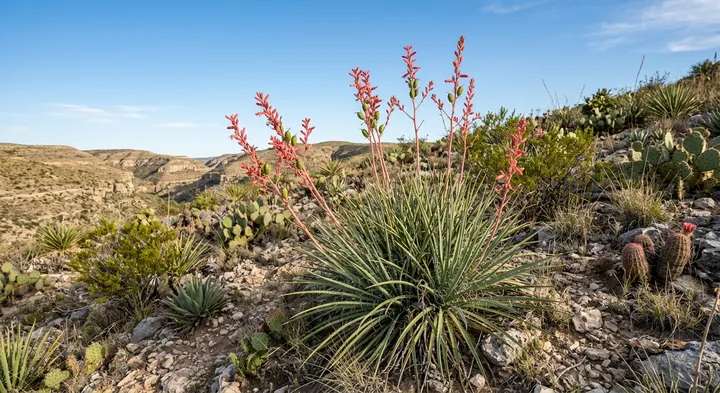 Red Yucca (Hesperaloe parviflora)
