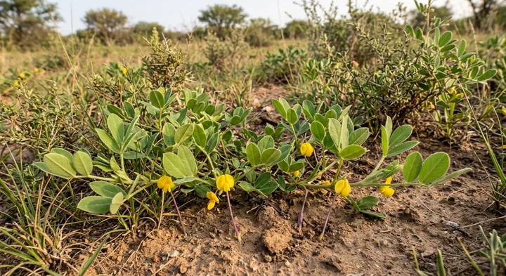 Peanut Plant (Arachis hypogaea)