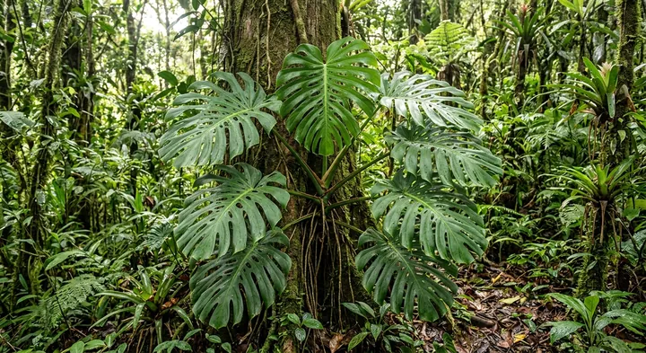 Swiss Cheese Plant (Monstera planadensis)
