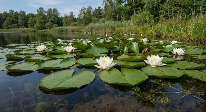 White Water Lily (Nymphaea alba)