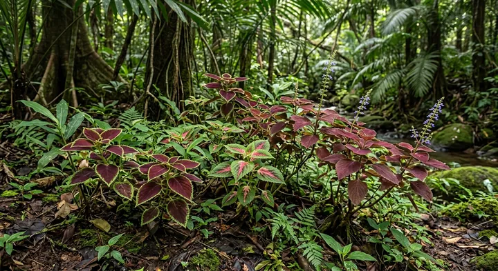 Painted nettle (Coleus scutellarioides)