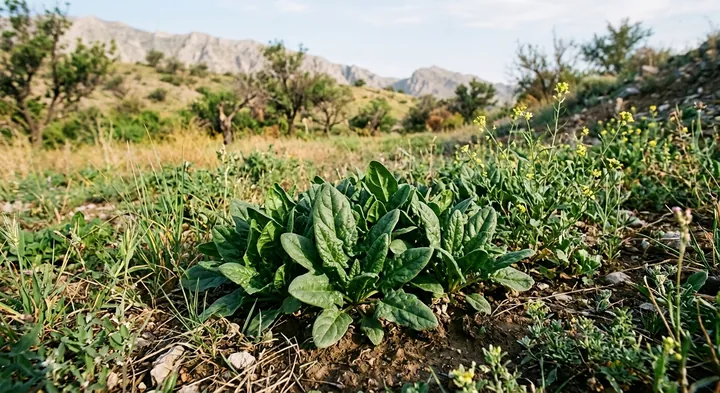 Spinach (Spinacia oleracea)