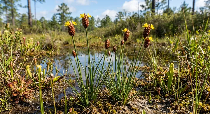 Slenderleaf Yelloweyed Grass (Xyris tenuifolia)