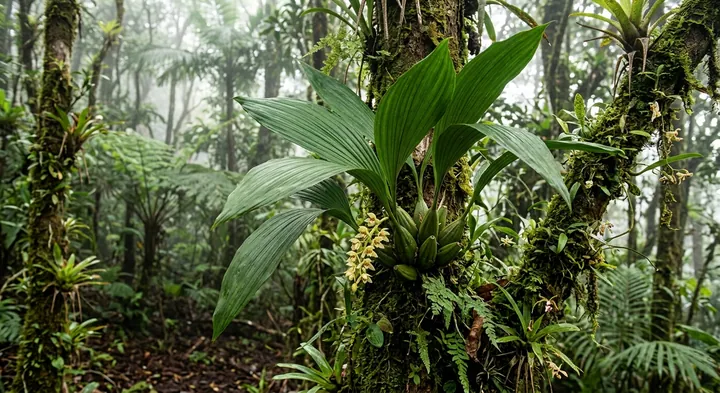 Palm Leaf Xylobium (Xylobium palmifolium)