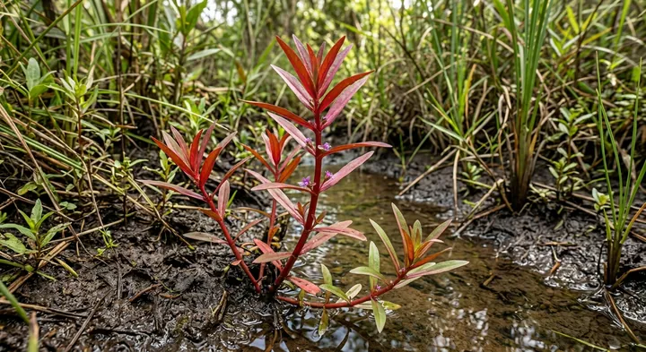 Pink Ammannia (Ammannia andongensis)