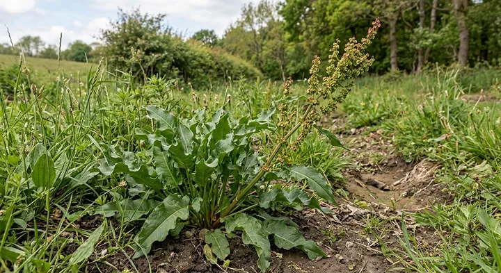 Curled Dock (Rumex crispus)