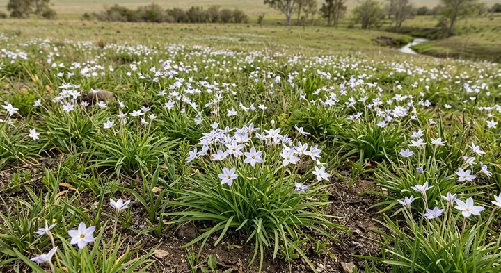 Spring Starflower (Tristagma uniflorum)