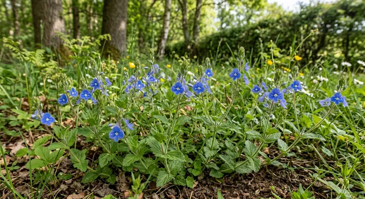 Germander Speedwell (Veronica chamaedrys)