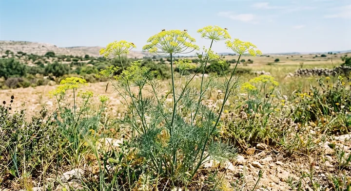 Dill Plant (Anethum graveolens)