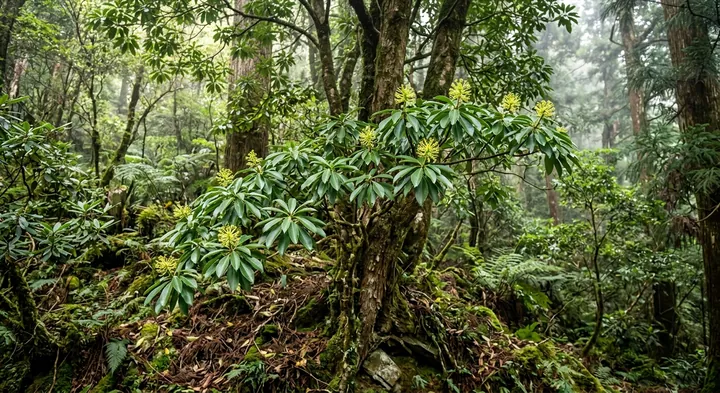 Wheel Tree (Trochodendrales)