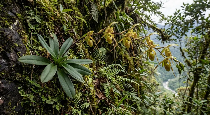Oo's Slipper Orchid (Paphiopedilum ooii)