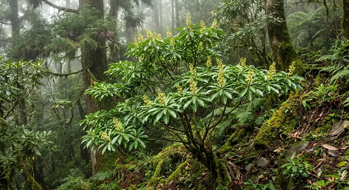Wheel Tree (Trochodendraceae)