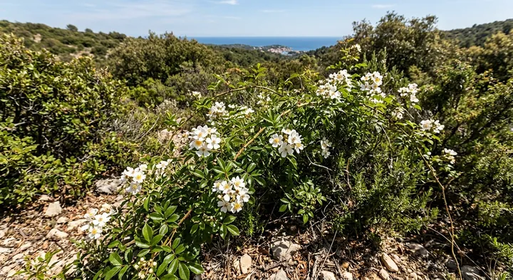 Evergreen Rose (Rosa sempervirens)