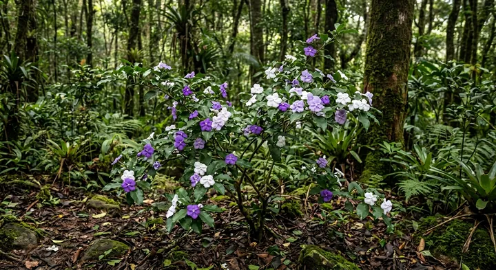 Changeable Brunfelsia (Brunfelsia mutabilis)
