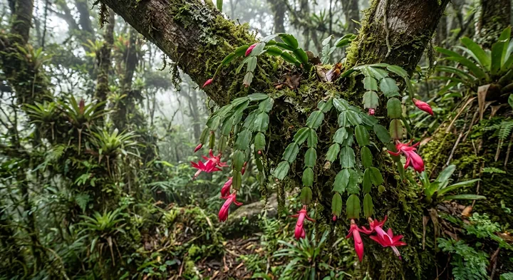 Christmas Cactus (Schlumbergera)